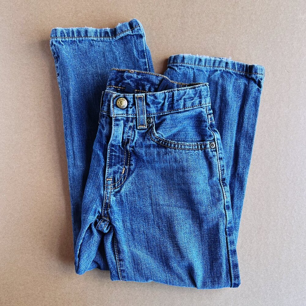 Polo Ralph Lauren Girls Classic Denim Jeans | Size 5 | Adjustable Waist - Picture 2 of 7